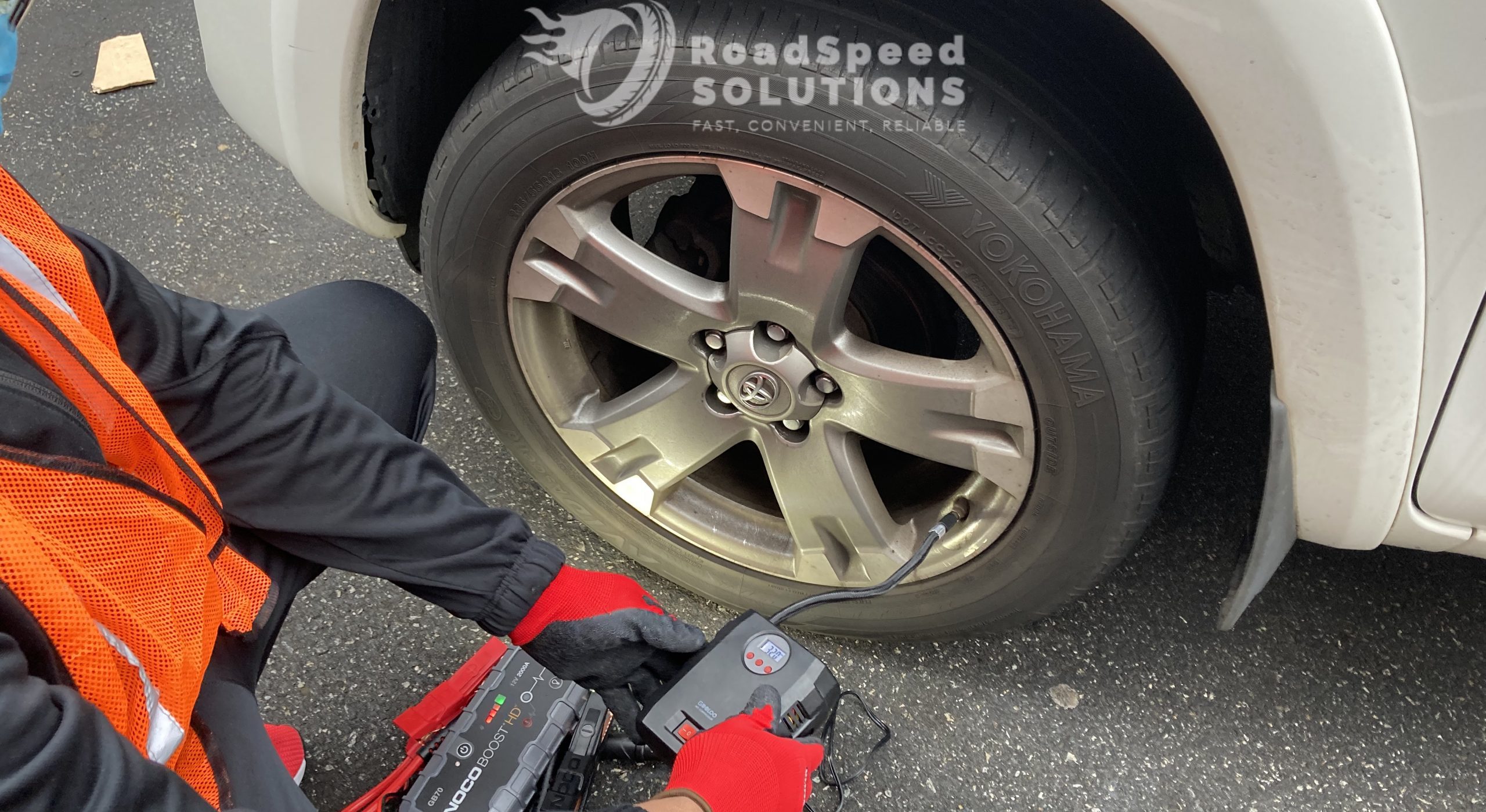 flat tire repair near me pearland